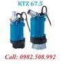 Máy bơm chìm tsurumi KTZ 67.5, bơm nước thải 10hp