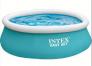 Bể bơi phao tròn gia đình INTEX với chất liệu bền đẹp, không bị phai màu khi sử dụng- 28101