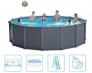 Bể bơi INTEX khung kim loại giả gỗ 478*124cm INTEX - 28382