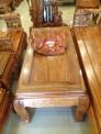 Bộ bàn ghế chạm Cá Chép gỗ hương tay 10 06 món - BBG17