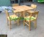 Cần bán số lượng lớn bàn ghế chân sắt mặt gỗ chuyên dùng cho quán cafe