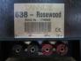 LOA TANNOY 638-Rosewood (Made in UK)