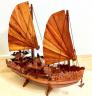 Mỹ nghệ gỗ (mô hình thuyền Hạ Long 40cm)