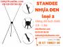 Standee nhựa đen 0.8 x 1.8m