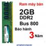 Ram máy tính ddr2 2GB bus 800