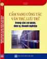 Cẩm nang công tác văn thư lưu trữ