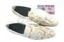 Giày nam da trăn Huy Hoàng màu trắng MH7301