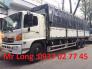 xe tải HINO FL thùng ngắn , xe HINO 3 chân thùng mui bạt , xe tải HINO 15 tấn đóng thùng mui bạt bửng nhôm , xe HINO FL8JTSA mui bạt bửng nhôm , giảm giá xe HINO 15 tấn