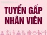Tuyển nam nữ bán hàng tại chỗ