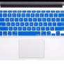 Lót bàn phím in chữ Skin Keyboard Macbook Air Pro Retina 13 Inch Xanh