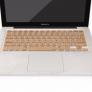 Miếng lót bàn phím in chữ Skin Keyboard Macbook Retina 12 Inch Gold