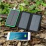 Sạc dự phòng 3 tấm pin năng lượng mặt trời LED Solar power bank