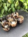 Chén sừng bò châu phi đẹp sang trọng