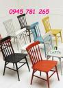 Thanh lý gấp 35 bộ bàn ghế cafe gỗ xếp giá rẻ