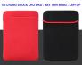 Túi đựng TABLET-LAPTOP chống shock 7 INCH đến 10 INCH 2 mặt 2 màu