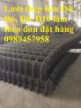 Lưới thép hàn phi 8 (a100x100,150x150, 200x200, 200x250, 300x300...) làm theo đơn đặt hàng
