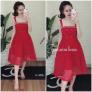 Đầm ren xoè kết châu