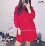 Đầm suông tay phối bèo