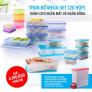 Mua bộ 20 Hộp đựng thực phẩm tupperware nhận khuyến mãi lớn, số lượng có hạn (hộp bảo quản thực phẩm tupperware)