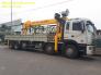 Xe JAC 5 chân lắp cẩu 10 tấn