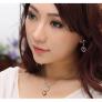 Dây chuyền ngọc trai hoa hồng