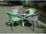 Chuyên sản xuất ghế nhựa Mây tại xưởng