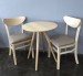 Bàn ghế cafe gỗ tự nhiên