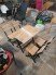 Bàn ghế cafe gỗ chân sắt giá tại xưởng