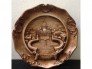 Đĩa Roma composit Ý xịn, hoa văn nổi đường kính 23.5 cm, giá 450k