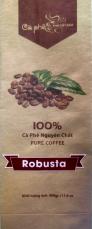 Cà phê rang nguyên chất 100% Robusta (bơ)