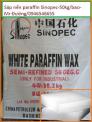 Sáp nến parafin 58-60%, 50kg/bao , hàng Hồ Nam Trung Quốc