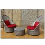 Bàn ghế sofa giả mây