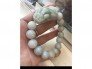 VÒNG NAM Size 14ly có Tỳ Hưu Hút Tài To Đá Cẩm Thạch A- Mạng Mộc, Thủy