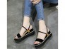 Sandal xuồng dấu đế