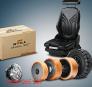 Bánh PU xe nâng điện TCM giá rẻ Bình Dương Đồng Nai