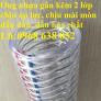 Ống Nhựa Mềm Lõi Thép D21, D27, D34, D38, D42, D60, D76, D90,.., D200 Dẫn Nước, Dẫn Dầu