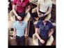 Áo sơ mi nam ngắn tay thời trang họa tiết chữ