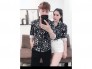 Áo sơ mi nam dài tay thời trang họa tiết ô vuông nhí