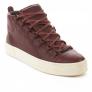 Giày nam Balenciaga Mens Arena Leather High Top Sneaker Shoes Burgundy
