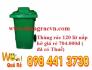 Thùng rác nhựa 120 lít 240 lít nắp hở giá khuyến mãi