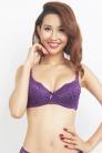 Áo ngực ren không gọng mút mỏng Viena 944