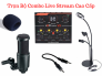 Bộ Live Stream Micro Thu Âm + Sound Card V9 - MSN388356