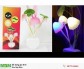 Đèn Ngủ Nấm cảm ứng tự động sáng khi trời tối , tiết kiệm điện