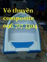 Thuyền nhựa composite 3.12M*1.3m*0.5m giá siêu tốt