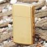 Zippo High Polish Solid Brass Slim Z157