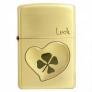 Bật lửa Zippo cỏ 4 lá nổi Z160