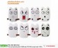 Pin sạc dự phòng mini 12,000 mah TOTORO power bank 2 USB pack