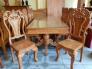 Bộ bàn ăn 1 bàn 8 ghế gỗ gõ đỏ giá hấp dẫn tại quận 7