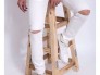 Quần jean nam rách gối mẫu 4