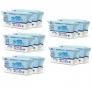 Bộ 10 gói khăn ướt nước tinh khiết 99% LEC SS266 80 miếng